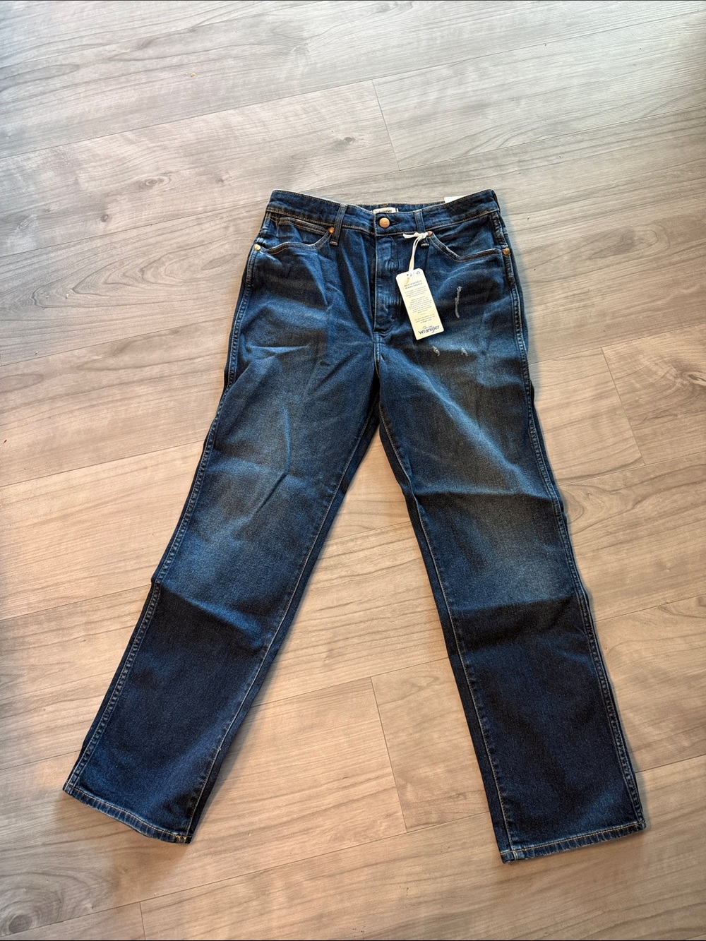 Wrangler Indigo Straight-Leg Jeans